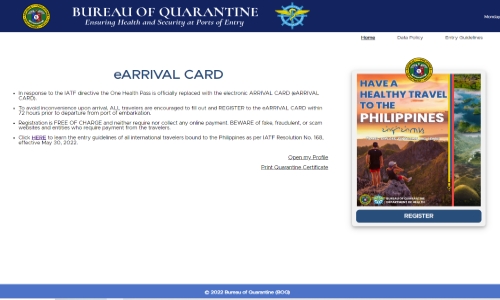 フィリピン入国時の必須手続き、eARRIVAL CARDの登録方法解説